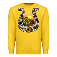 Lemon horseshoe sunset Premium Sweatshirt - JahusDesignShop