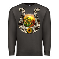 Smoke horseshoe sunset Premium Sweatshirt - JahusDesignShop