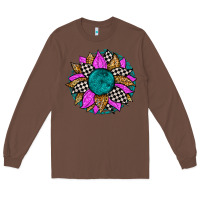 Chestnut race sunflower Long Sleeve Tee - Zillion Design Studio