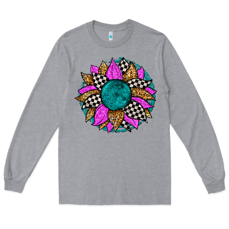 Race Sunflower Long Sleeve Tee by Zillion Design Studio | Teevron