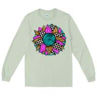 Matcha race sunflower Long Sleeve Tee - Zillion Design Studio