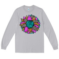 Moon Dust race sunflower Long Sleeve Tee - Zillion Design Studio