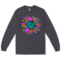 Smoke race sunflower Long Sleeve Tee - Zillion Design Studio