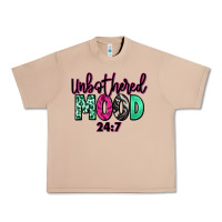 Burro Unbothered mood 24:7 Urban Heavy Tee - RanaPortraitStore