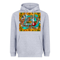 Heather Grey teacher squad tumbler Heavyweight Hoodie - BundleAndBundleShop