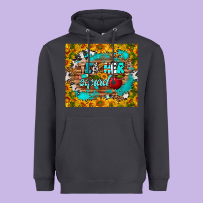 Teacher Squad Tumbler Heavyweight Hoodie Designed By Bundleandbundleshop