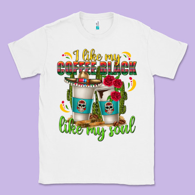 I Like My Coffee Black Like My Soul Classic Tee Designed By Texasbilliewilder
