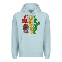 Blue Mist it s the black history for me Premium Hoodie - MaliasSmallBusiness