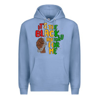 Colony Blue it s the black history for me Premium Hoodie - MaliasSmallBusiness