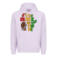 Lilac it s the black history for me Premium Hoodie - MaliasSmallBusiness