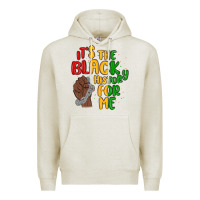 Oatmeal Heather it s the black history for me Premium Hoodie - MaliasSmallBusiness