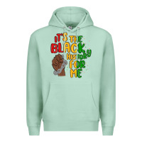 Seafoam it s the black history for me Premium Hoodie - MaliasSmallBusiness