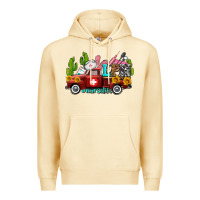 Pina Colada lpn nurse truck with cactus and sunflowers Premium Hoodie - AdoDesignShop