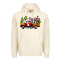 Tofu lpn nurse truck with cactus and sunflowers Premium Hoodie - AdoDesignShop