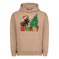 Pigment Burro christmas  cat  what Urban Hoodie - MaliasSmallBusiness