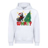 White christmas  cat  what Urban Hoodie - MaliasSmallBusiness