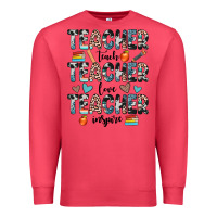 Cardinal teacher teach love inspire Premium Sweatshirt - JahusDesignShop