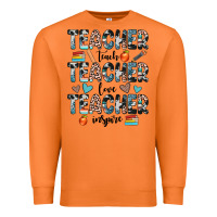 Carrot teacher teach love inspire Premium Sweatshirt - JahusDesignShop