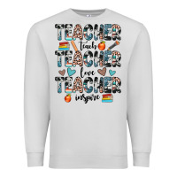 Dove Grey teacher teach love inspire Premium Sweatshirt - JahusDesignShop
