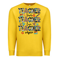 Lemon teacher teach love inspire Premium Sweatshirt - JahusDesignShop