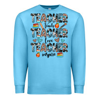 Ocean Blue teacher teach love inspire Premium Sweatshirt - JahusDesignShop