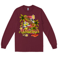 Burgundy summer alabama Long Sleeve Tee - texasbilliewilder