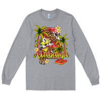 Heather Grey summer alabama Long Sleeve Tee - texasbilliewilder