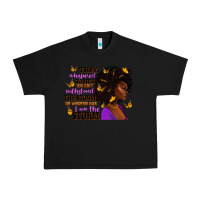 Black They whispered to her afro woman Urban Heavy Tee - RanaPortraitStore