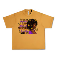 Peanut Butter They whispered to her afro woman Urban Heavy Tee - RanaPortraitStore