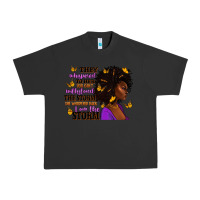 Pigment Black They whispered to her afro woman Urban Heavy Tee - RanaPortraitStore