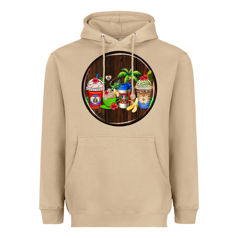 Dominican Republic Coasters Heavyweight Hoodie by AdoDesignShop | Teevron