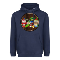 Navy dominican republic coasters Heavyweight Hoodie - AdoDesignShop