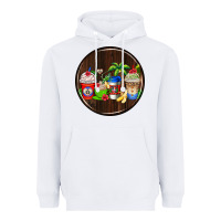 White dominican republic coasters Heavyweight Hoodie - AdoDesignShop