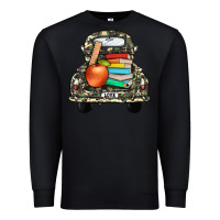 Black farm truck,back to school Premium Sweatshirt - JahusDesignShop