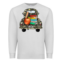 Dove Grey farm truck,back to school Premium Sweatshirt - JahusDesignShop