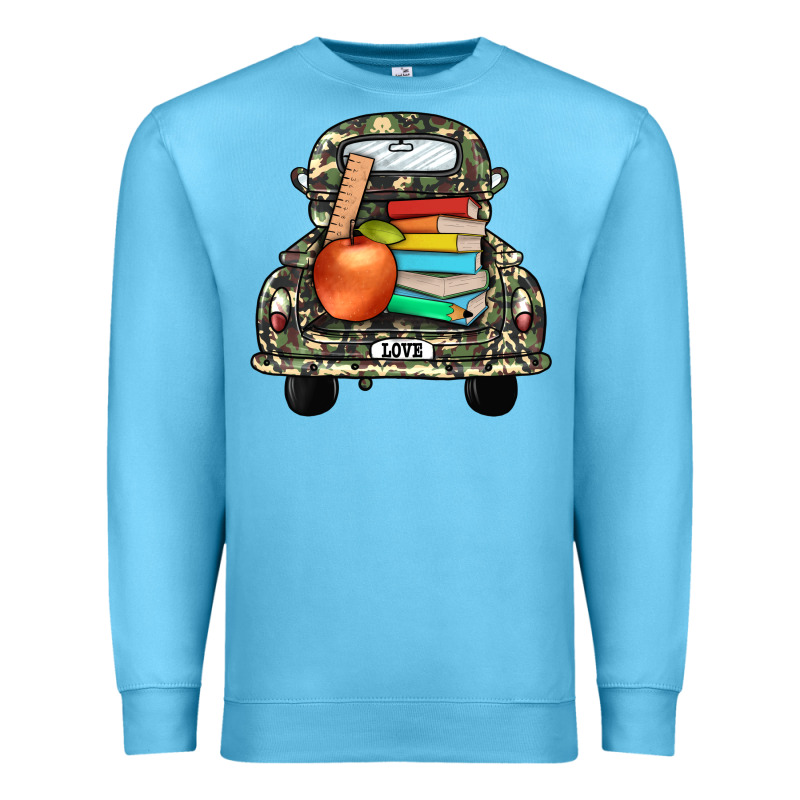 Farm Truck,back To School Premium Sweatshirt by JahusDesignShop | Teevron