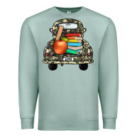 Seafoam farm truck,back to school Premium Sweatshirt - JahusDesignShop