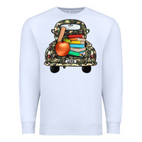 White farm truck,back to school Premium Sweatshirt - JahusDesignShop