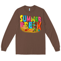 Chestnut summer break Long Sleeve Tee - texasbilliewilder