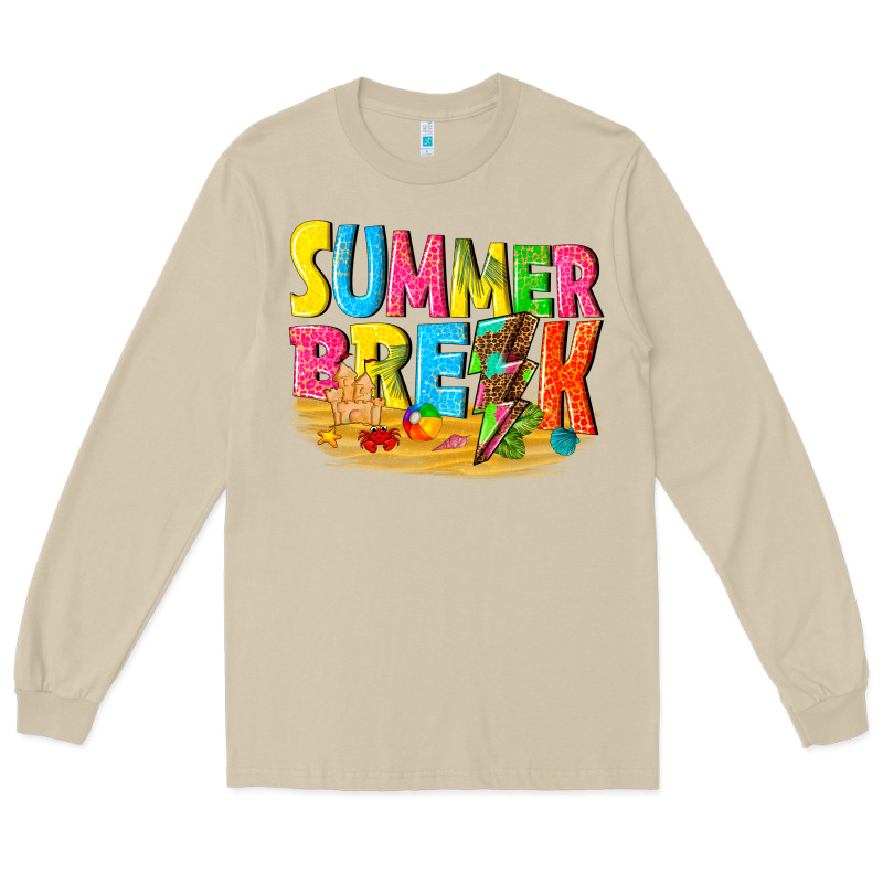 Summer Break Long Sleeve Tee by texasbilliewilder | Teevron