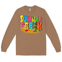 Toasted Coconut summer break Long Sleeve Tee - texasbilliewilder