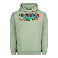 Pigment Oil Green graduation squad Urban Hoodie - NancyCooperArtShop
