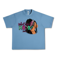 Pebble Blue Unbothered mood 24:7 Urban Heavy Tee - RanaPortraitStore