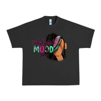 Pigment Black Unbothered mood 24:7 Urban Heavy Tee - RanaPortraitStore
