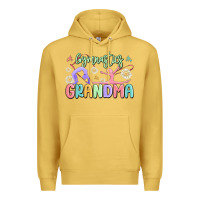 Antique Gold gymnastics grandma Premium Hoodie - MaliasSmallBusiness