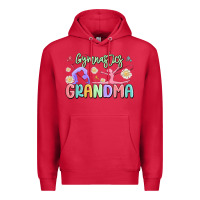 Cardinal gymnastics grandma Premium Hoodie - MaliasSmallBusiness