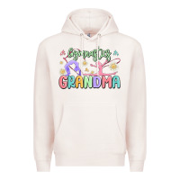 Pale Pink gymnastics grandma Premium Hoodie - MaliasSmallBusiness