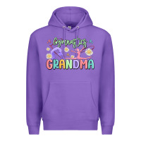 Purple gymnastics grandma Premium Hoodie - MaliasSmallBusiness