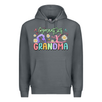 Rock gymnastics grandma Premium Hoodie - MaliasSmallBusiness