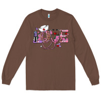 Chestnut valentine's day nurse love Long Sleeve Tee - RanaPortraitStore